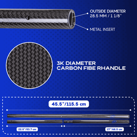 CKG Carbon Fiber Travel Handle