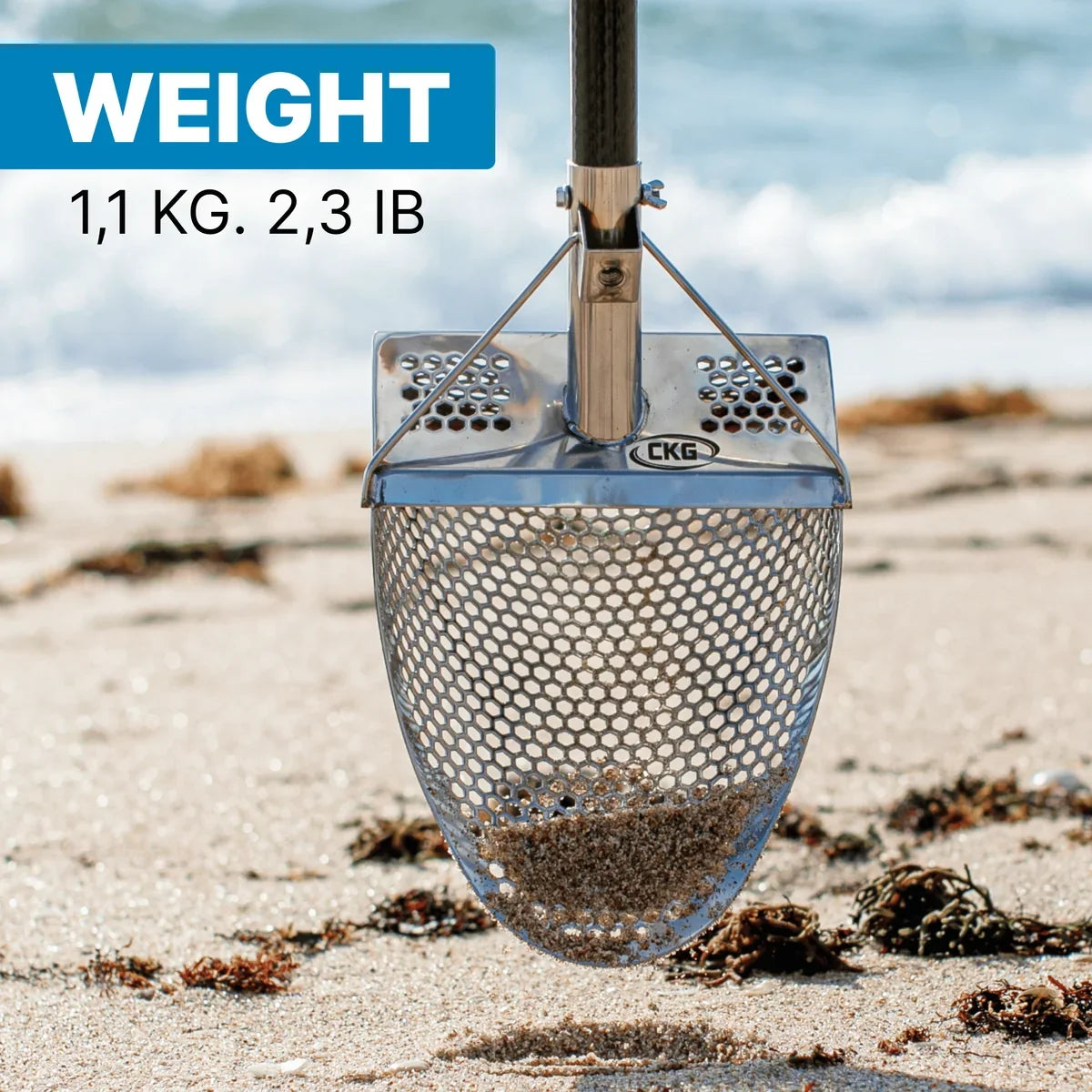 What Sand Scoop Hole Size Is Best for Small Jewelry?