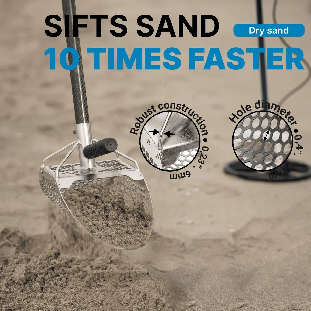 How to Choose the Best Sand Scoop for Beach Metal Detecting