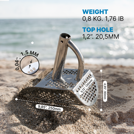 CKG Diving Sand Scoop with Carbon Handle